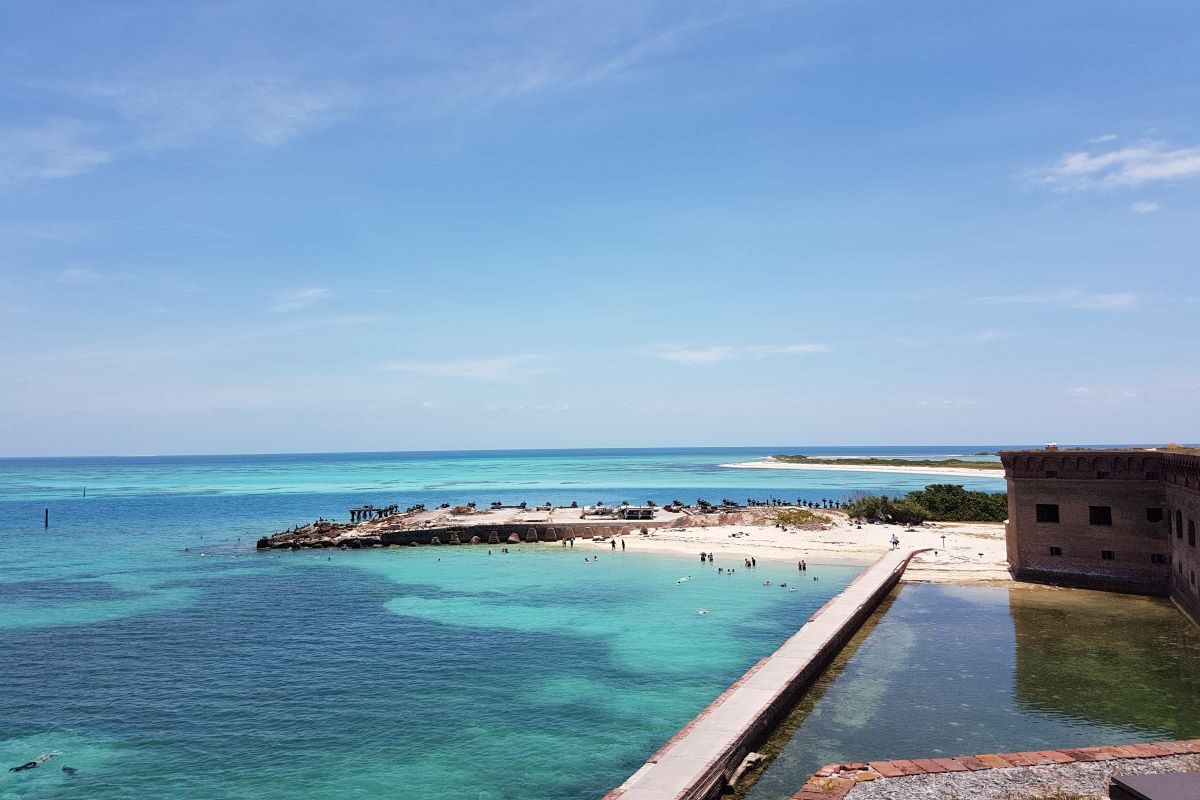 Fort Jefferson in the Dry Tortugas.
